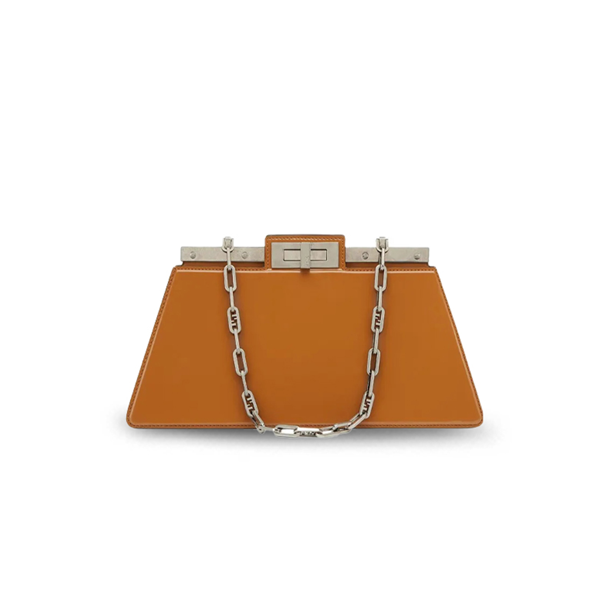 F**di patent leather peekaboo shoulder bag 8bn340anscf1juy (34*18.5*11cm)